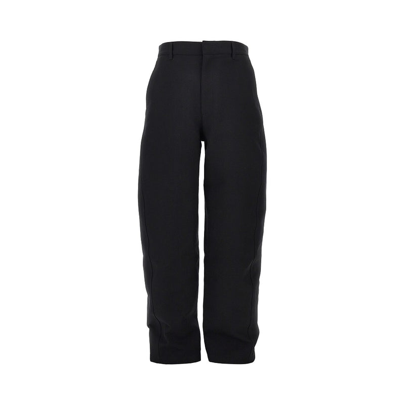 Givenchy Givenchy Couture Seam Cotton Pants Black - World Class Fashion