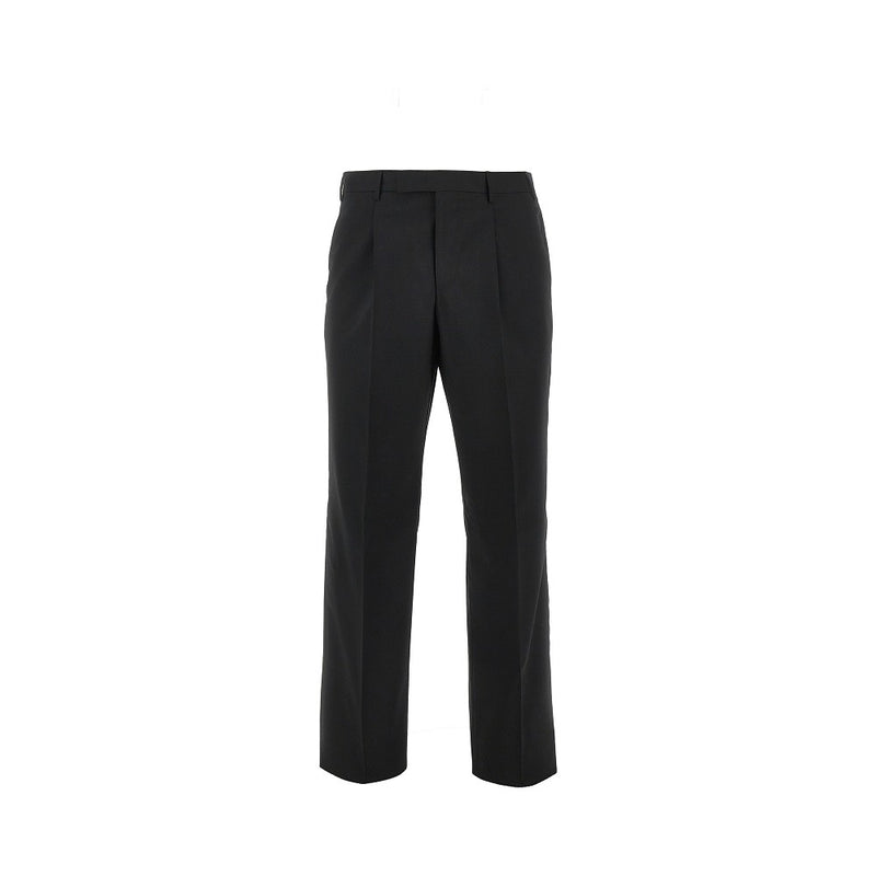 PT Torino PT Torino Diciannove Stretch Wool-blend Pants Black - World Class Fashion