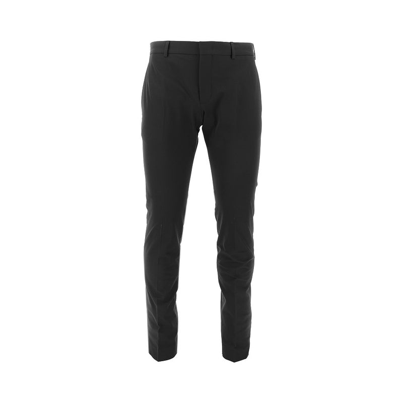 PT Torino PT Torino Epsilon Stretch Cotton-blend Pants Black - World Class Fashion