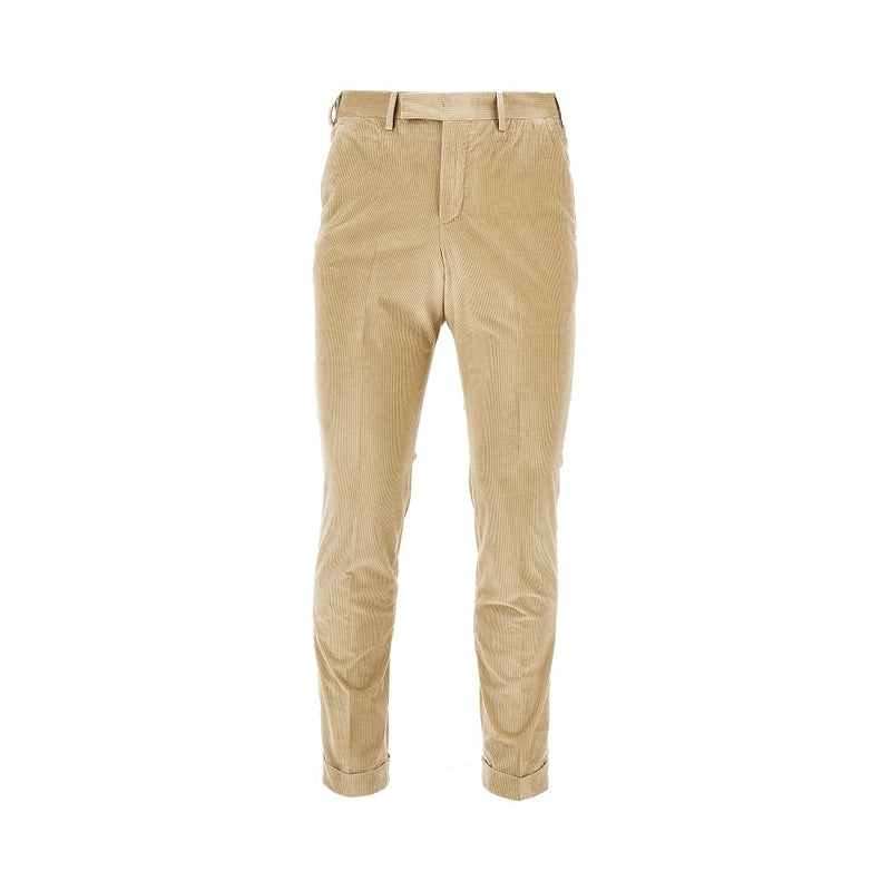 PT Torino PT Torino Master Fit Corduroy Pants Beige - World Class Fashion