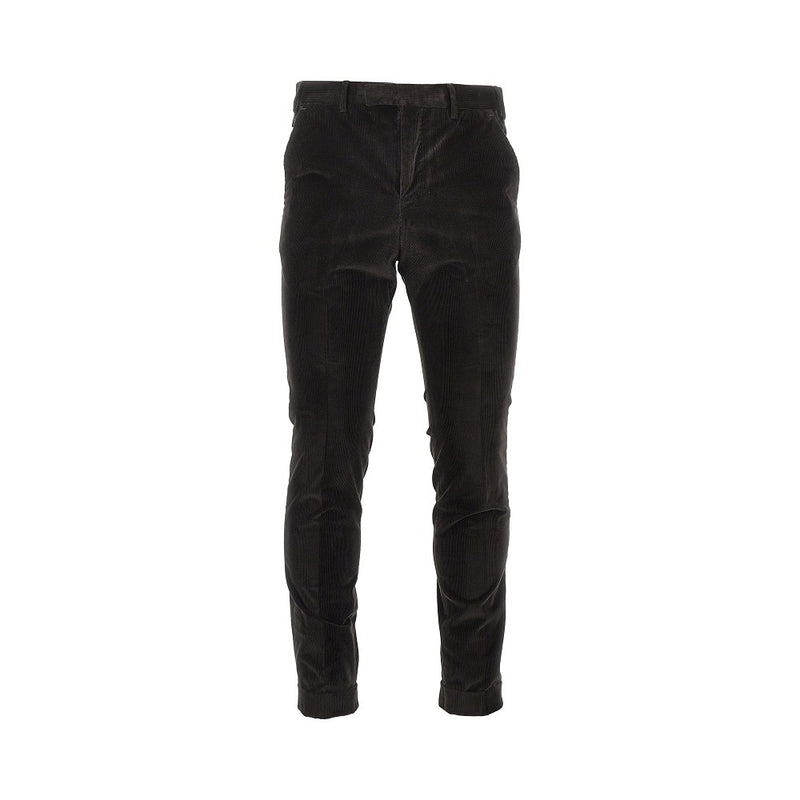 PT Torino PT Torino Master Fit Corduroy Pants Brown - World Class Fashion