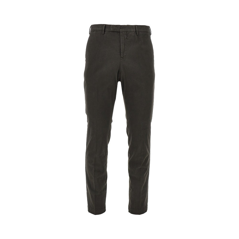 PT Torino PT Torino Stretch Gabardine Master Fit Pants Brown - World Class Fashion