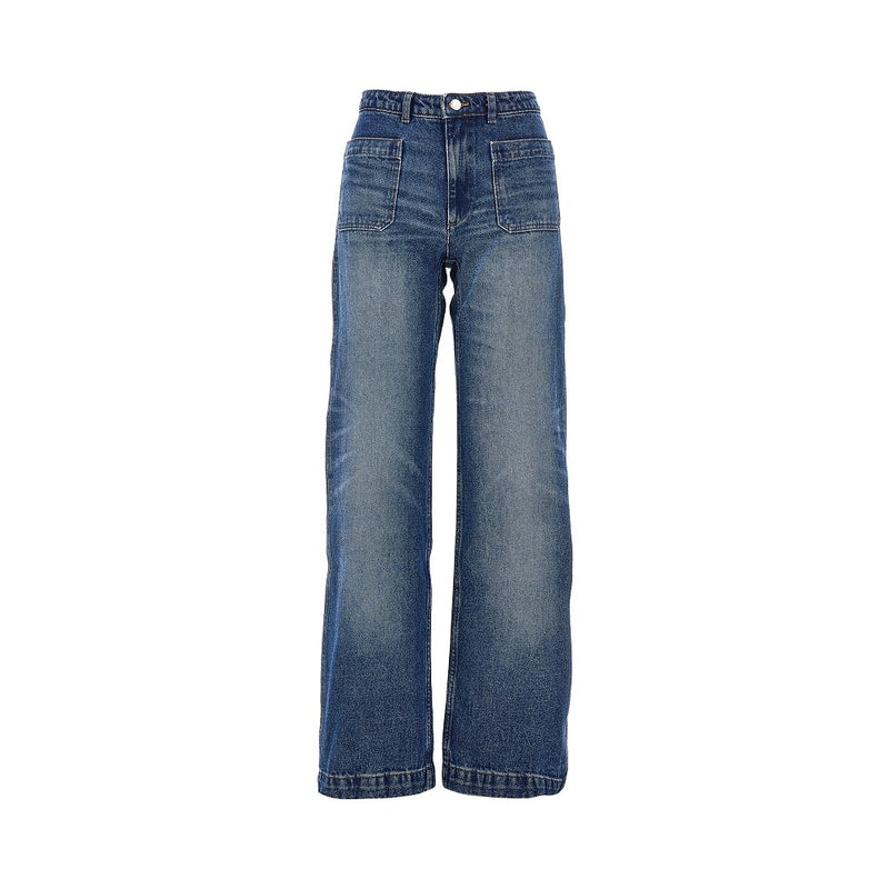 A.P.C. A.P.C. Cotton Denim Jeans Blue Women - World Class Fashion