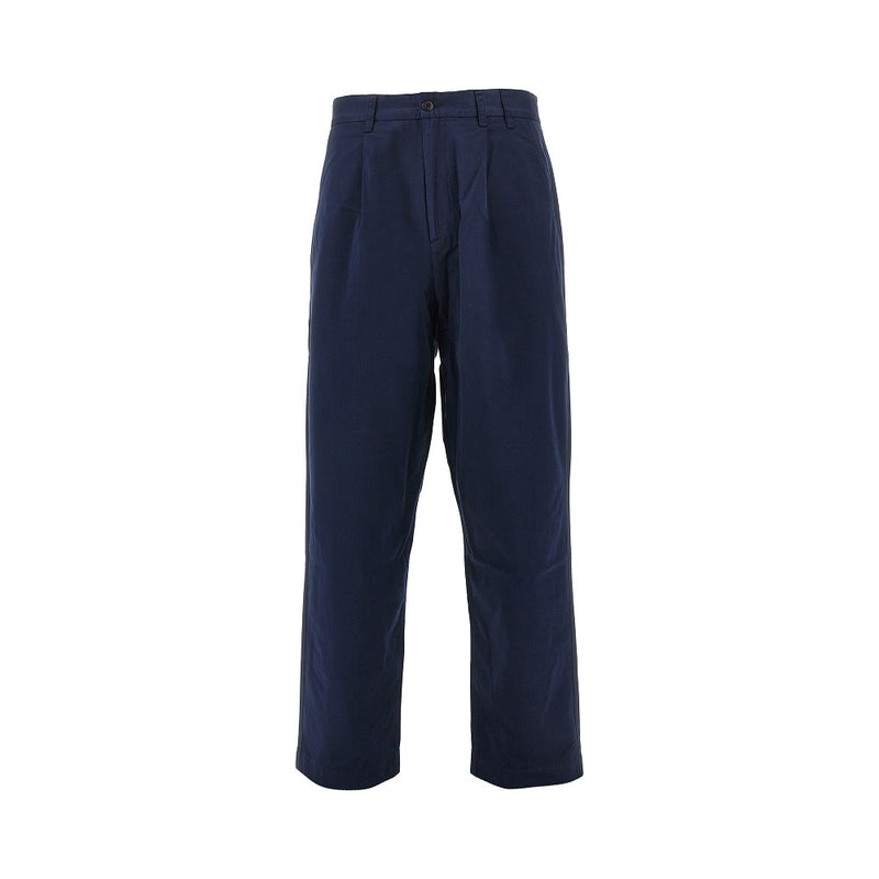 Foret Foret 'Writer' Relaxed Fit Pleated Pants Navy - World Class Fashion