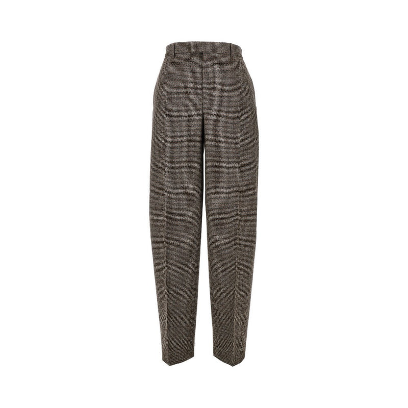 Ami Ami Houndstooth Balloon Cut Pants - World Class Fashion
