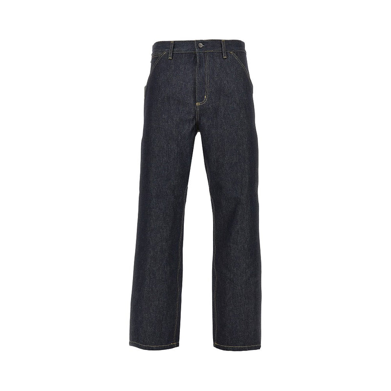 Carhartt WIP Carhartt WIP Single Knee Denim Pants Blue - World Class Fashion