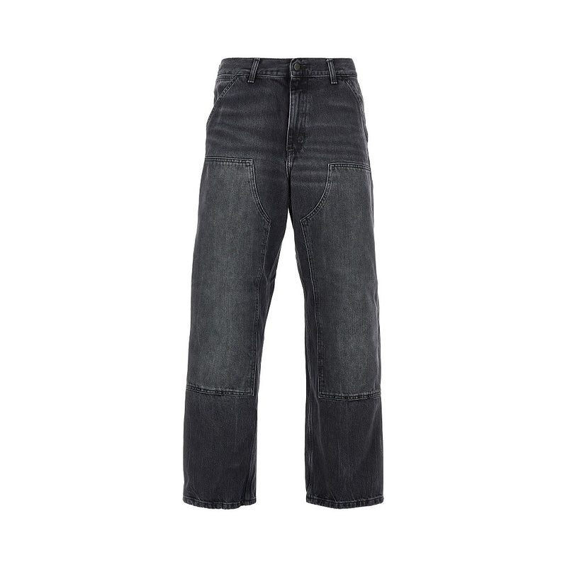 Carhartt WIP Carhartt WIP Double Knee Denim Pants Black - World Class Fashion