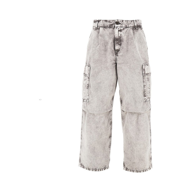 Carhartt WIP Carhartt WIP Cole Cotton Ripstop Cargo Pants Grey - World Class Fashion