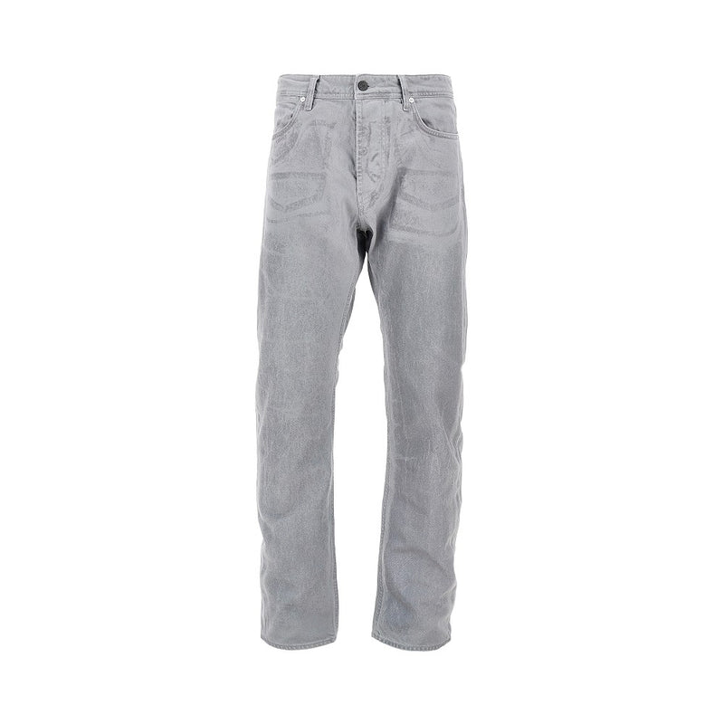 Stone Island Denim Stone Island Corrored Reflective Jeans Grey - World Class Fashion