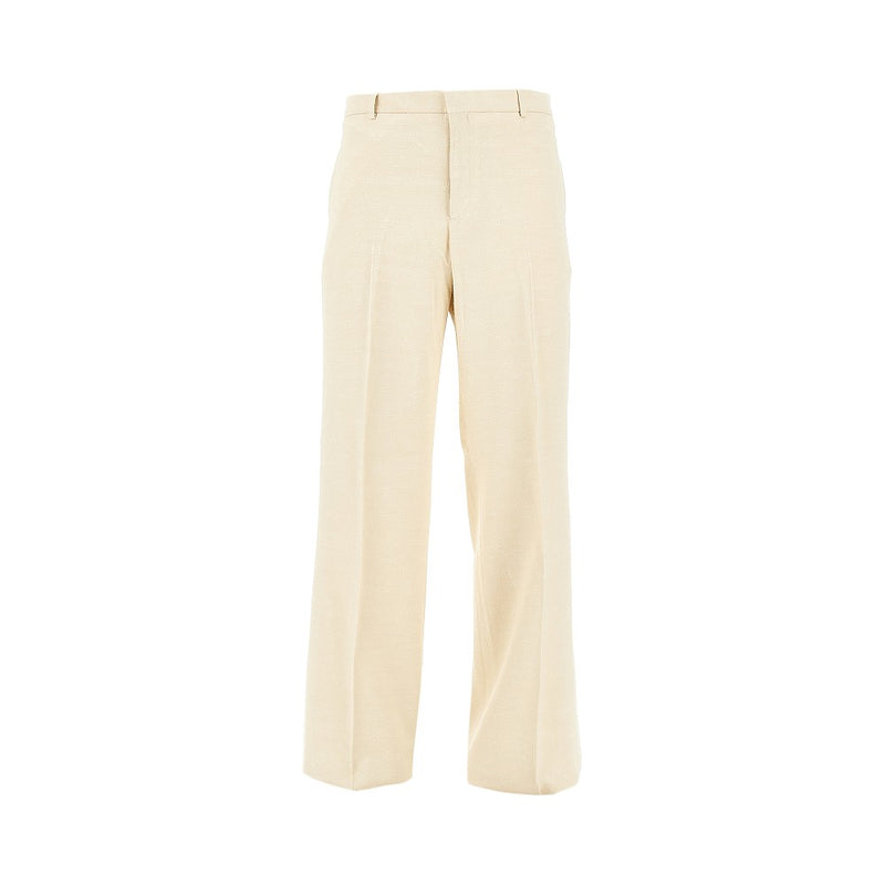 Cmmn Swdn Cmmn Swdn Otto Viscose-blend Pants White - World Class Fashion