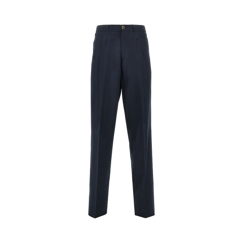 Brunello Cucinelli Brunello Cucinelli Cotton Pants Blue Men - World Class Fashion