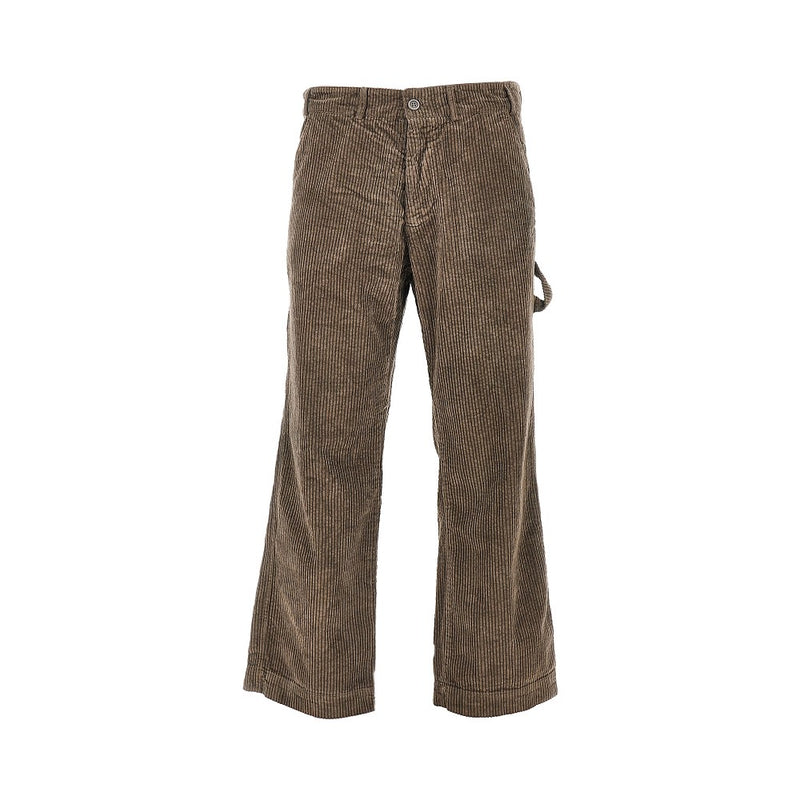 Mauna Kea Mauna Kea Corduroy Carpenter Pants Brown - World Class Fashion