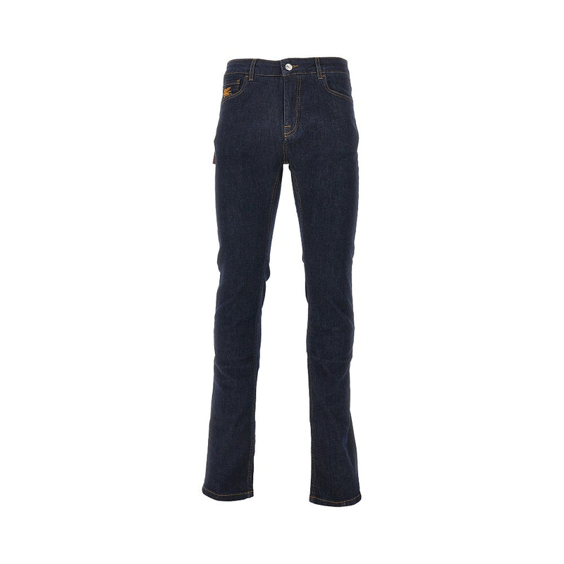 Etro Etro Stretch Denim Roma Fit Jeans Blue - World Class Fashion