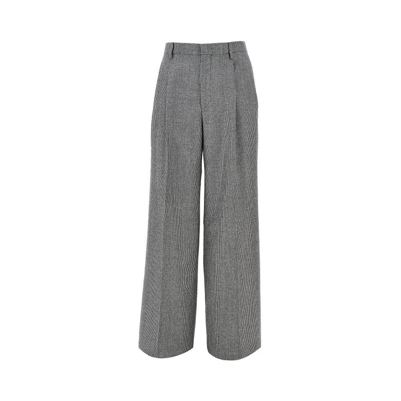 Tagliatore Tagliatore Super 110's Wool Pants Black Women - World Class Fashion
