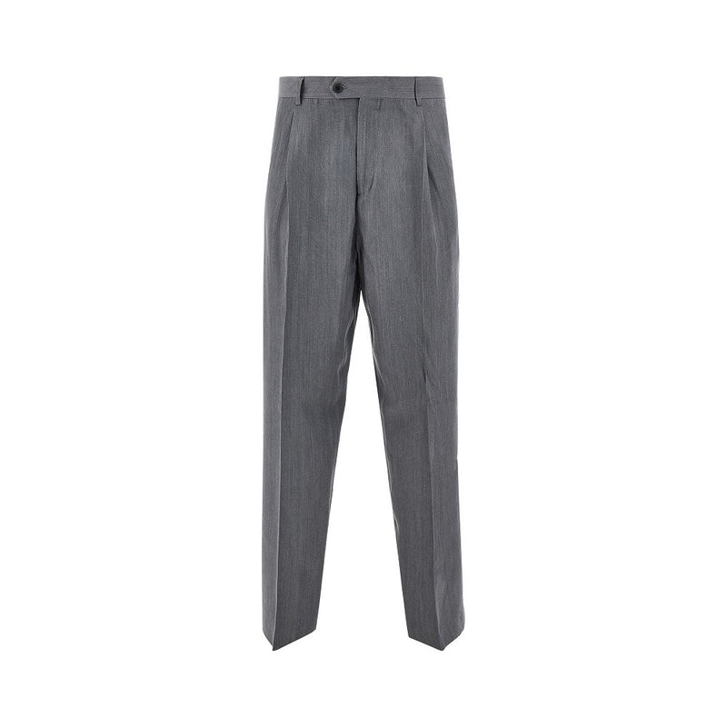 Marsem Marsem Gabardine Pants with Dart Grey Men - World Class Fashion