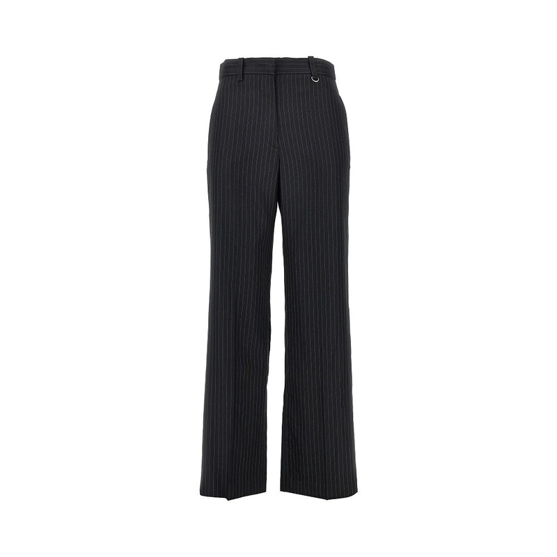 Isabel Marant Isabel Marant Wool-blend Pinstriped Pants Black - World Class Fashion
