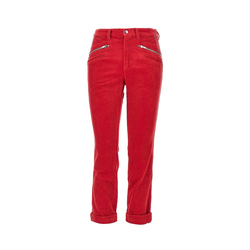 Isabel Marant Isabel Marant Revene Corduroy Pants Red - World Class Fashion