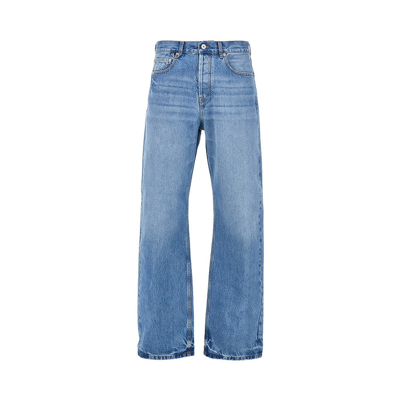 Jacquemus Jacquemus de-Nîmes Straight Denim Pants Blue Men - World Class Fashion