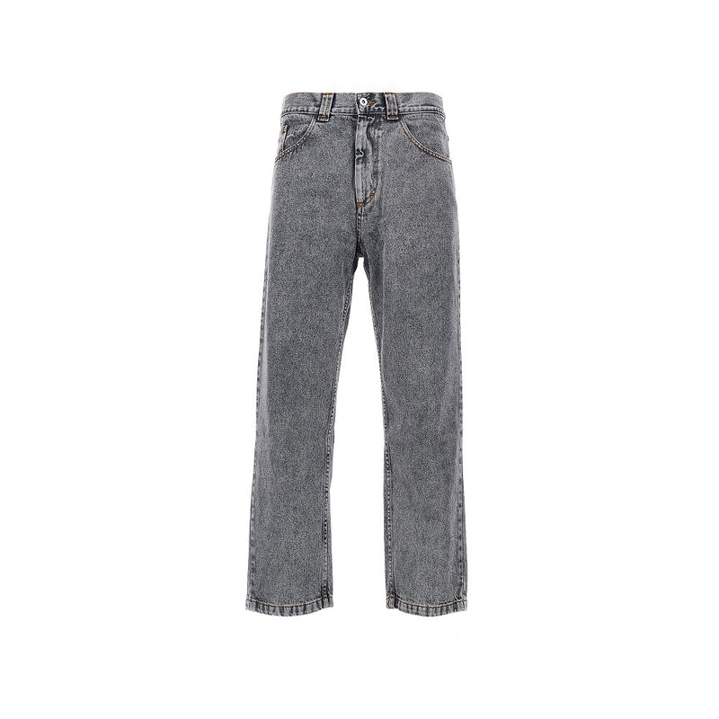 Polar Skate Co Polar Skate Co '93' Oversized Fit Jeans Grey - World Class Fashion