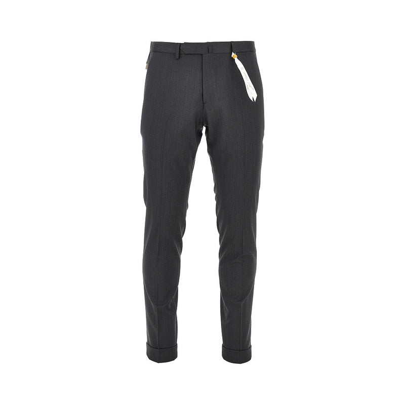 Santaniello Santaniello Praiano Il Viaggiatore Twill Pants Grey - World Class Fashion