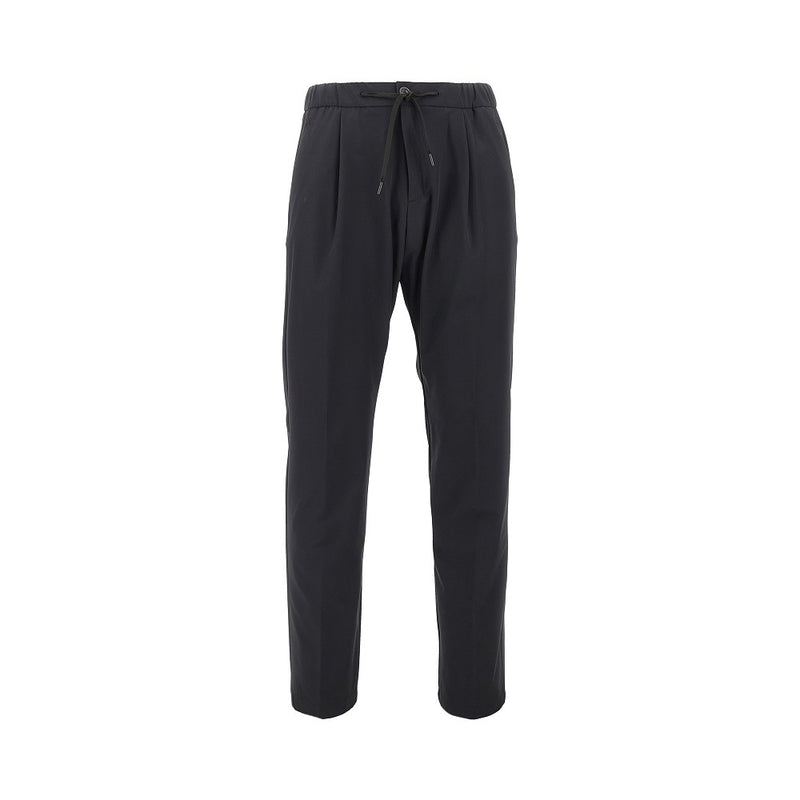 Herno Herno Light Nylon Stretch Pants Black Men - World Class Fashion