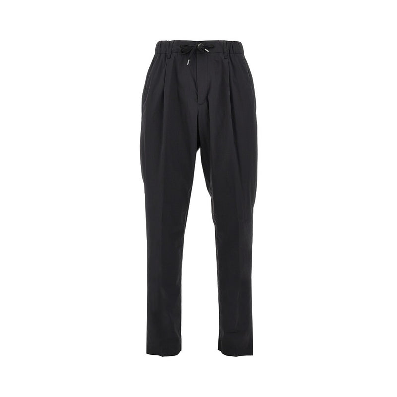 Herno Herno Technical Poplin Pants With Drawstring - World Class Fashion