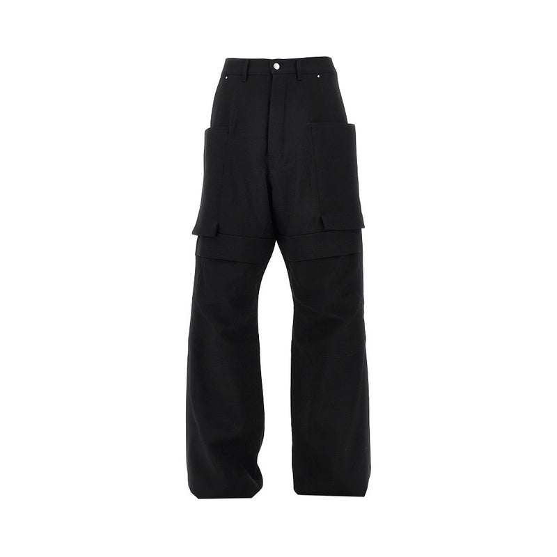 Rick Owens Rick Owens Stefan Cargo Pants Black - World Class Fashion