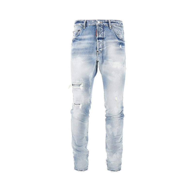 Dsquared2 Dsquared2 Teddy Light Wash Jeans Blue Men - World Class Fashion