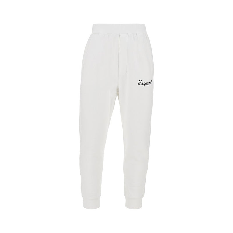 Dsquared2 Dsquared2 Cotton Sweatpants White Men - World Class Fashion