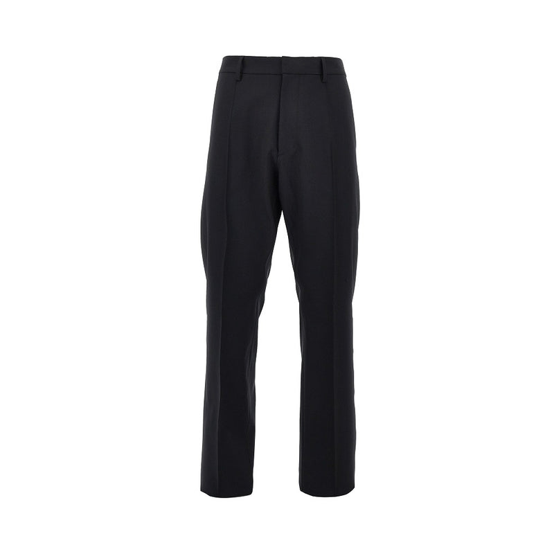 Dsquared2 Dsquared2 Stretch Wool Tailored Pants Black - World Class Fashion