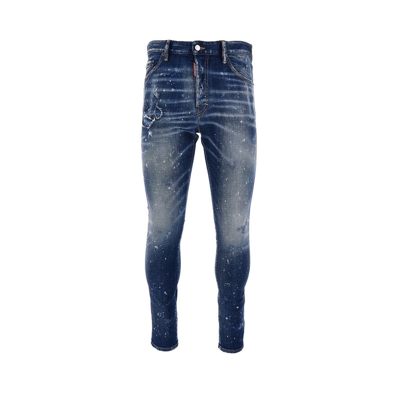 Dsquared2 Dsquared2 Cool Guy Stretch Denim Jeans Blue - World Class Fashion