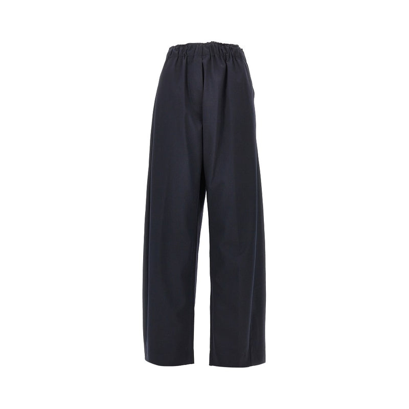 The Latest The Latest Dora Wool-blend Oversized Pants Blue - World Class Fashion