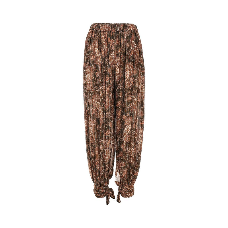 The Andamane The Andamane Noor Paisley Georgette Pants Multicolor - World Class Fashion