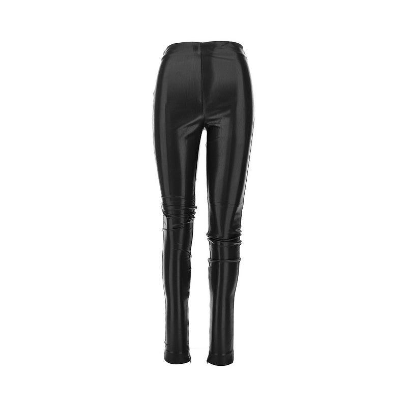 The Andamane The Andamane 'New Holla' Vegan Leather Leggings Black - World Class Fashion