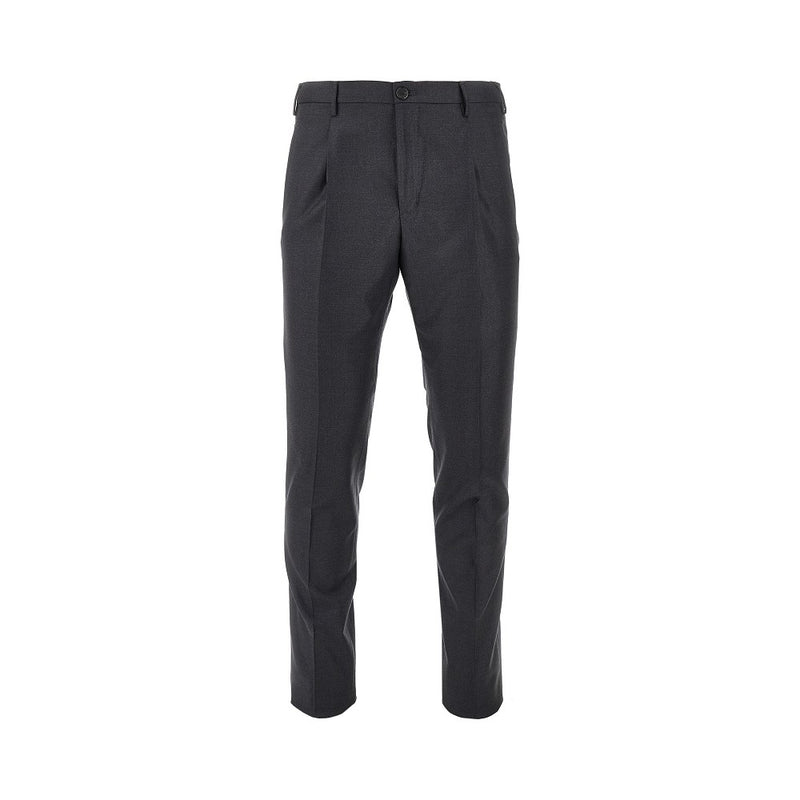Incotex Incotex 'Pattern 54' Super 120's Wool Pants Grey - World Class Fashion
