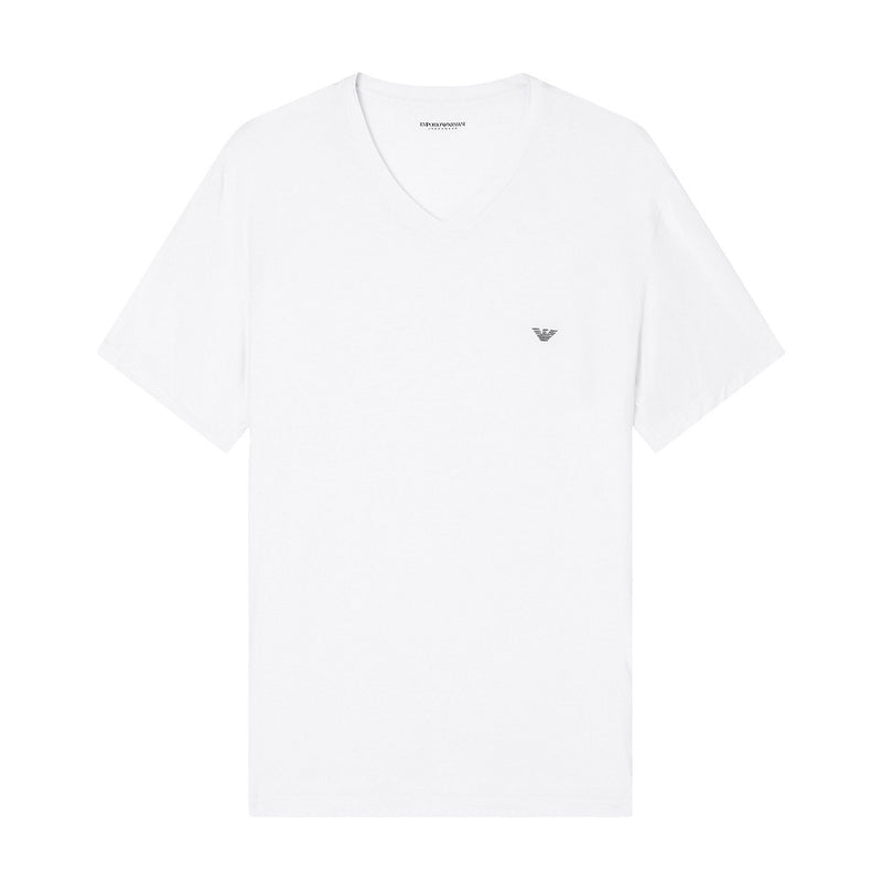 Ea Bodywear Ea Bodywear Stretch Modal T-shirt White Men - World Class Fashion