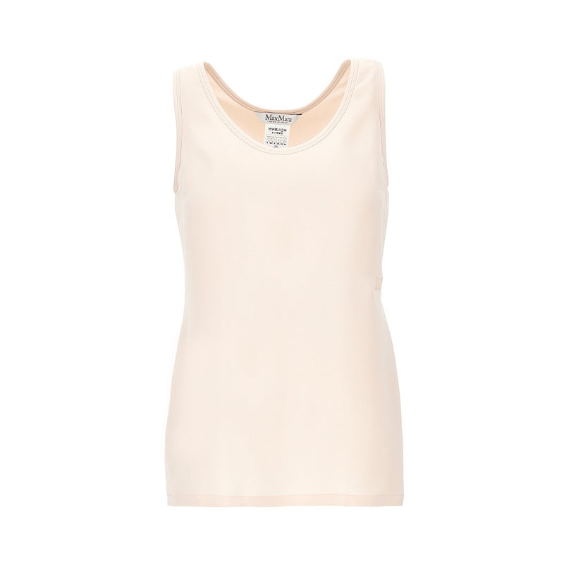 Max Mara Max Mara Silk Cady Top Pink Women - World Class Fashion