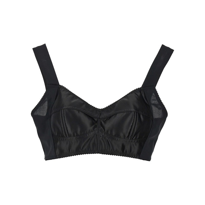 Dolce&gabbana Dolce&Gabbana Satin Sleeveless Top Black Women - World Class Fashion