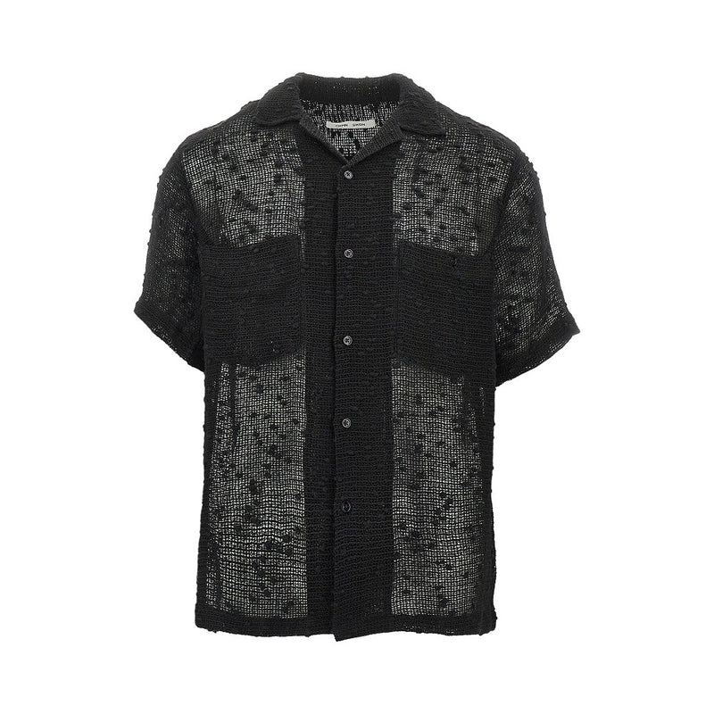 Cmmn Swdn Cmmn Swdn Dexter Black Men Shirt - World Class Fashion