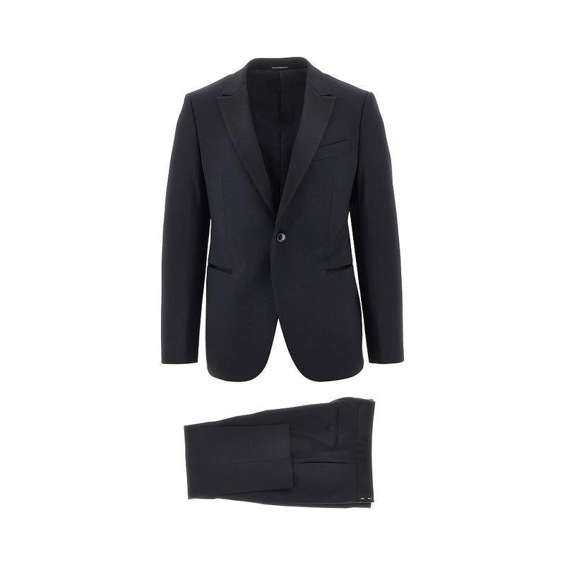 Emporio Armani Emporio Armani M Line Tailored Suit Blue Men - World Class Fashion
