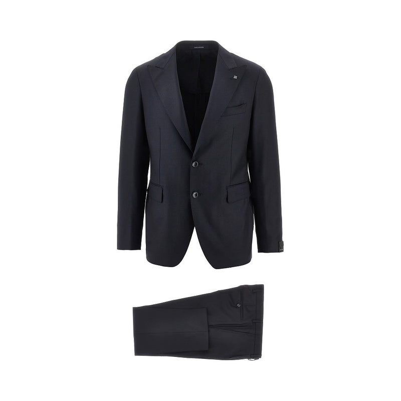 Tagliatore Tagliatore Super 110's Wool Suit Blue Men - World Class Fashion
