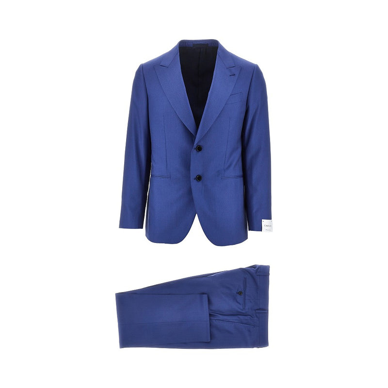 Caruso Caruso Silk And Wool Single-breasted Tailored Suit - World Class Fashion