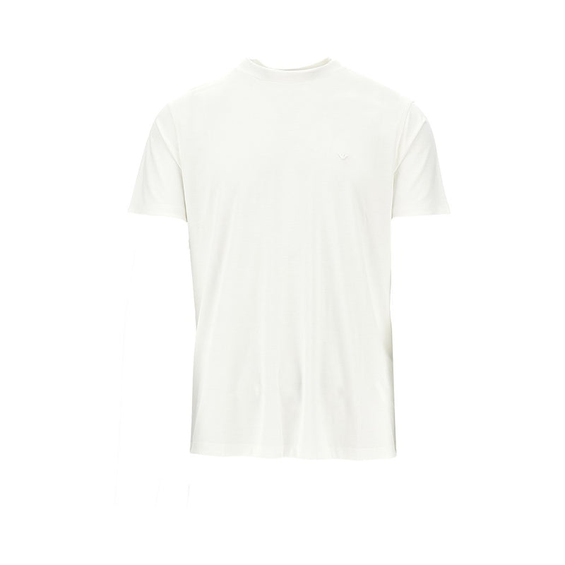 Emporio Armani Emporio Armani Eagle Embroidery T-shirt White - World Class Fashion