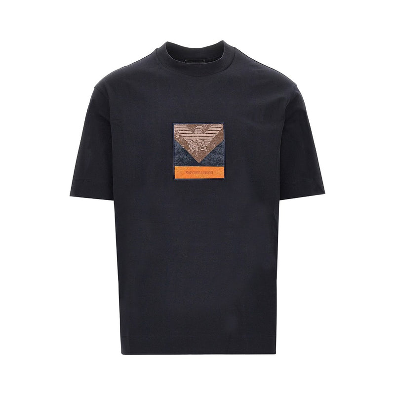 Emporio Armani Emporio Armani Jersey T-shirt Blue Men - World Class Fashion