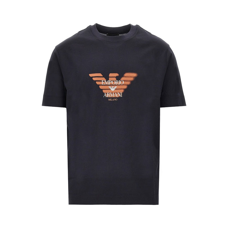 Emporio Armani Emporio Armani Jersey T-Shirt Blue Men - World Class Fashion