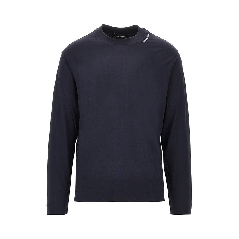 Emporio Armani Emporio Armani Stretch Jersey T-shirt Blue Men - World Class Fashion