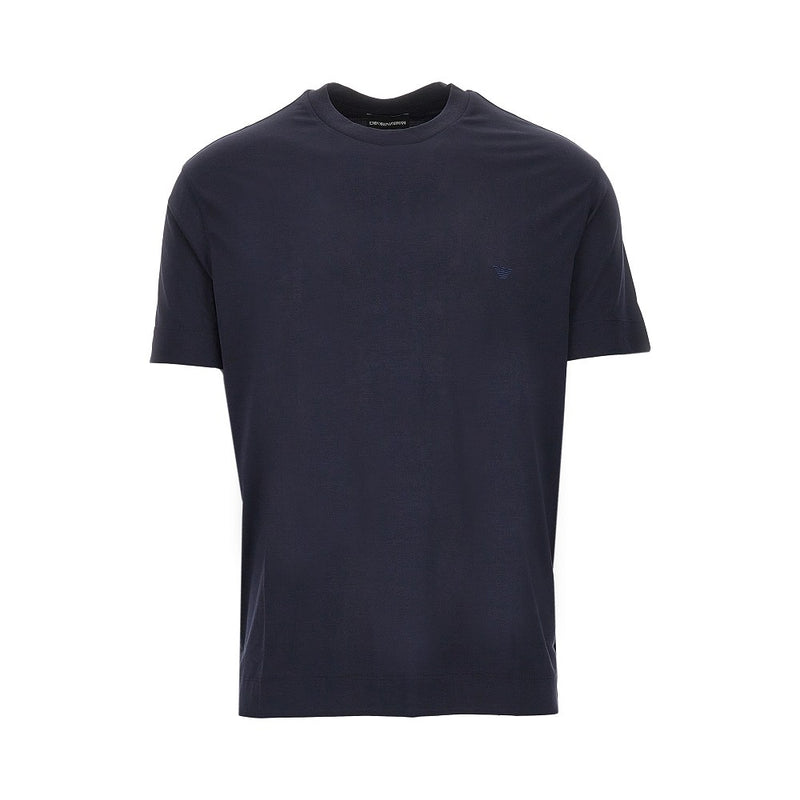 Emporio Armani Emporio Armani Stretch Jersey T-shirt Blue Men - World Class Fashion