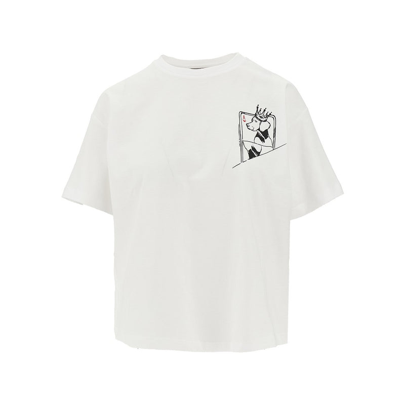 Emporio Armani Emporio Armani 'We Love Dogs' T-shirt White Women - World Class Fashion