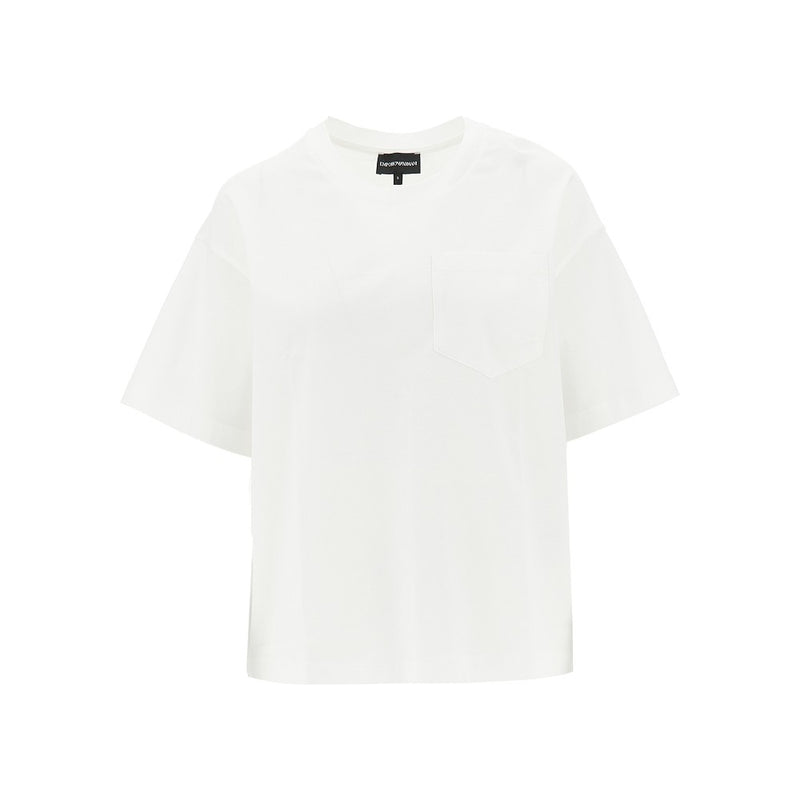 Emporio Armani Emporio Armani Travel Essential Cotton T-shirt White - World Class Fashion