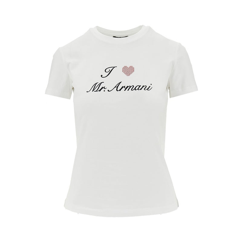 Emporio Armani Emporio Armani ASV Stretch Jersey T-shirt White - World Class Fashion